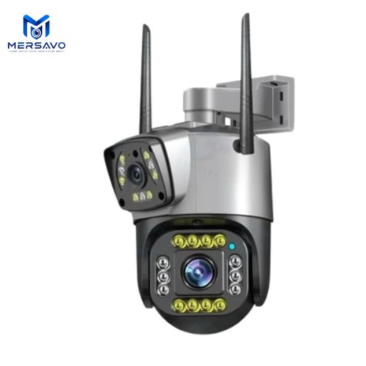 دوربین مدار بسته اسپید دام ۶ مگاپیکسل دو لنز سیمکارتی مدل SC02-4G