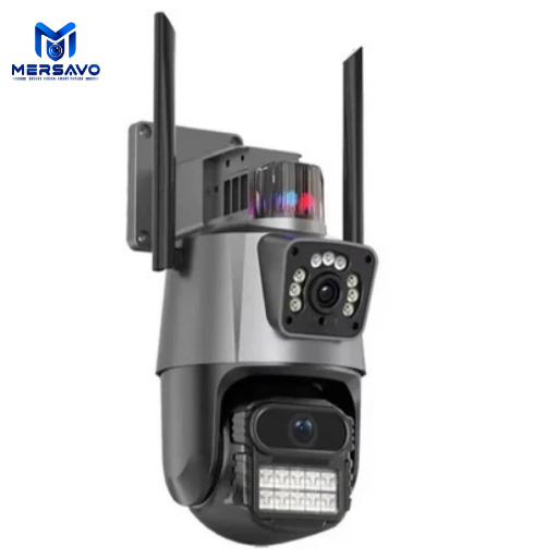 دوربین سیم کارت خور دو لنزه چرخشی v380 pro