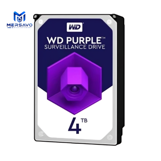 حافظه اچ دی دی اینترنال وسترن دیجیتال بنفش ظرفیت 4 ترابایت گارانتی شرکتی Western Digital Purple 4TB Internal HDD