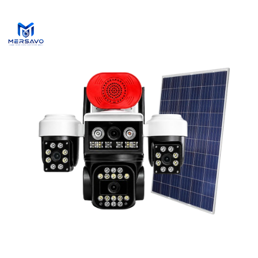 دوربین مینی اسپیددام سولار سیم کارتی 3 لنز